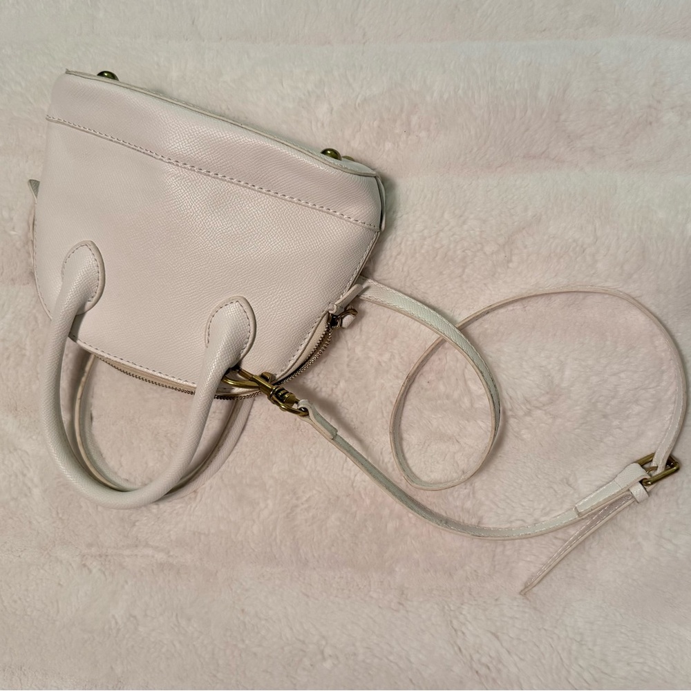 Balenciaga Mini Bag in White with Black Logo - Picture 11 of 11